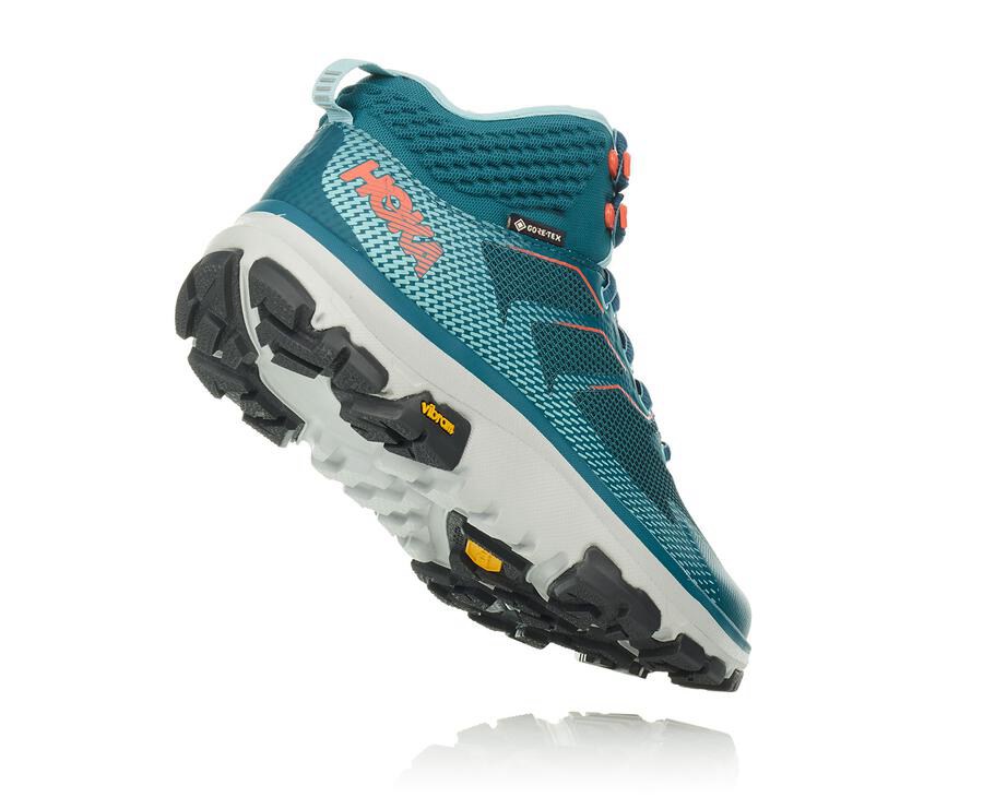 Hoka One One Wandelschoenen Dames - Toa Gore-Tex - Turquoise - IK5169740